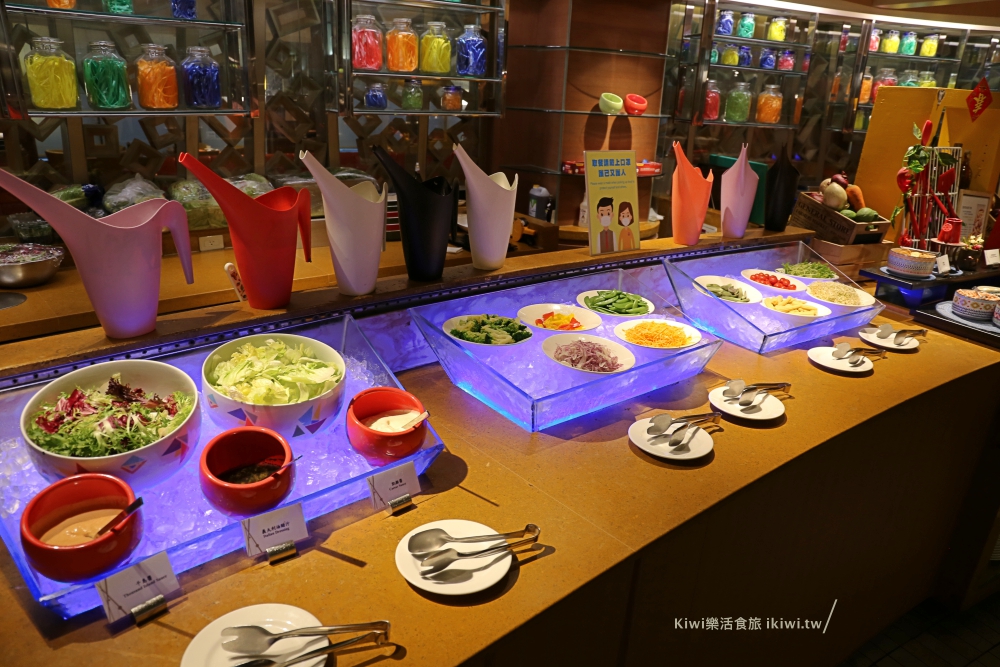 台南香格里拉飯店五星級Café buffet自助吧早餐晚餐