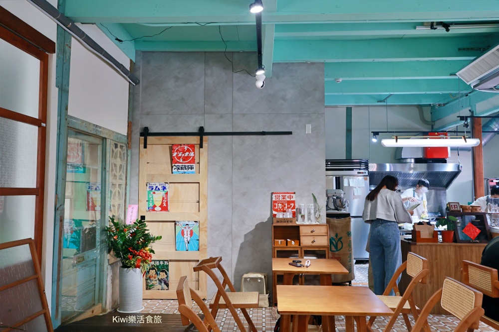 里美食吾庶uSu cafe.埔里早午餐推薦烤飯糰套餐.舒肥雞胸肉味噌義大利麵.下午茶甜點.kiwi樂活食旅部落客推薦埔里美食早午餐