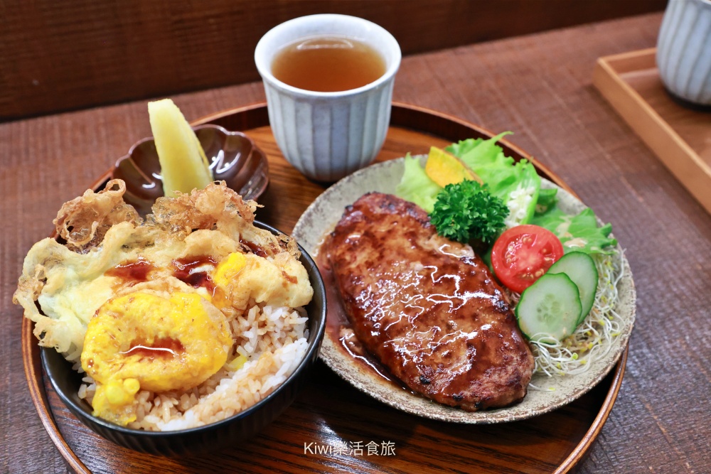 南投不靠海.南投埔里日式菲力豬排咖哩定食.牛肉漢堡排炸蛋定食.巷弄美食料理需現場候位.kiwi樂活食旅部落客推薦南投埔里美食