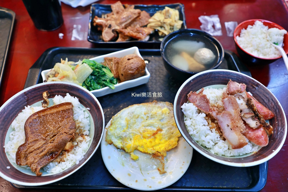 台中北區財神爺魯肉飯(漢口店)｜生日想吃豬腳來這！爌肉飯、燒肉飯都很讚～