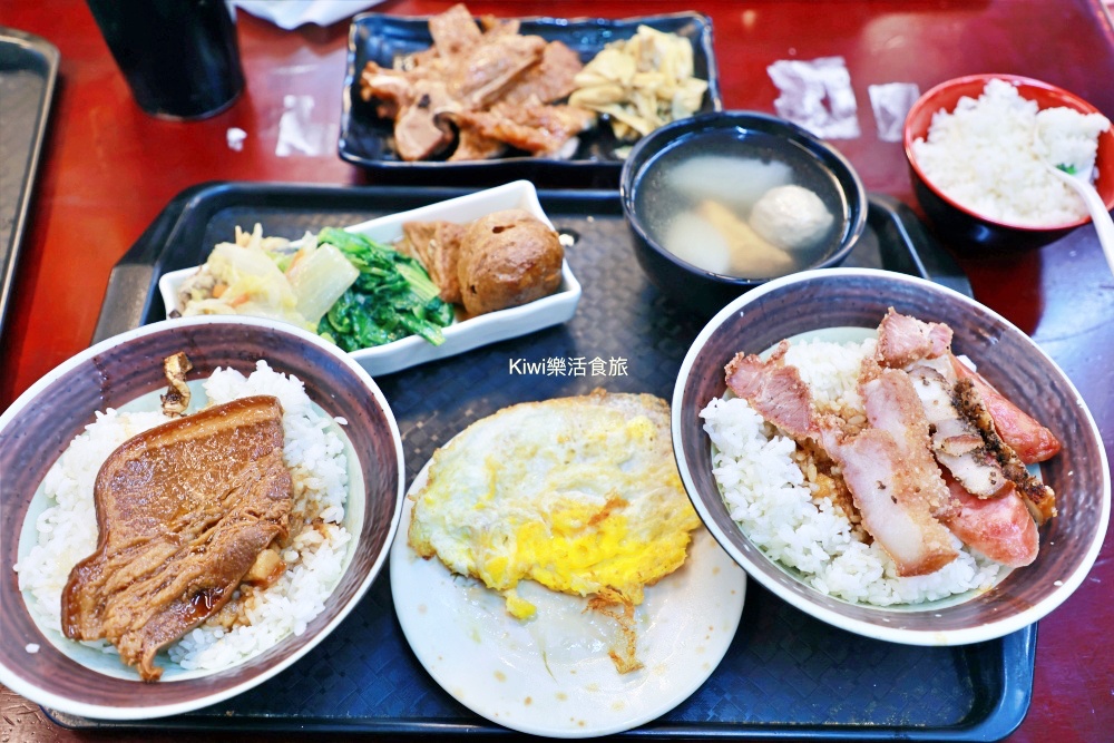 台中北區財神爺魯肉飯(漢口店).生日想吃豬腳來這.爌肉飯.燒肉飯都很讚.kiwi樂活食旅部落客推薦台中北區美食財神爺礦肉飯滷肉飯