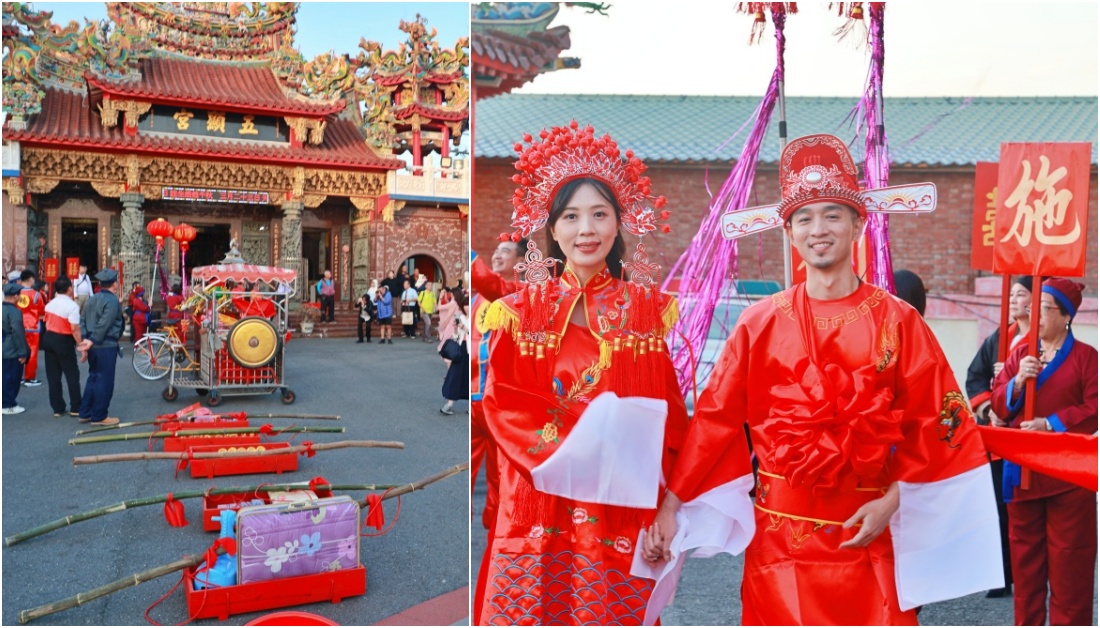 彰化,埔鹽,彰化景點,埔鹽景點,姥姥不老文創園區,古禮迎親,古厝