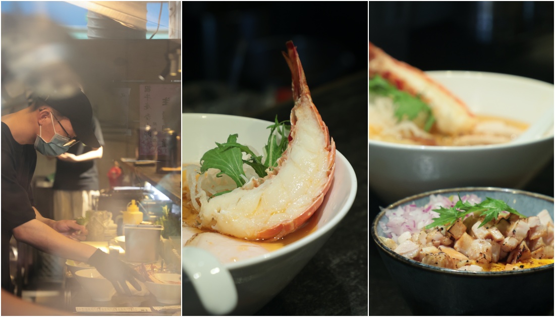 台中北區麵初心者胭脂 (螃蟹龍蝦拉麵)｜台中首家拉麵以龍蝦.螃蟹為湯底的拉麵.台中一中商圈周邊美食