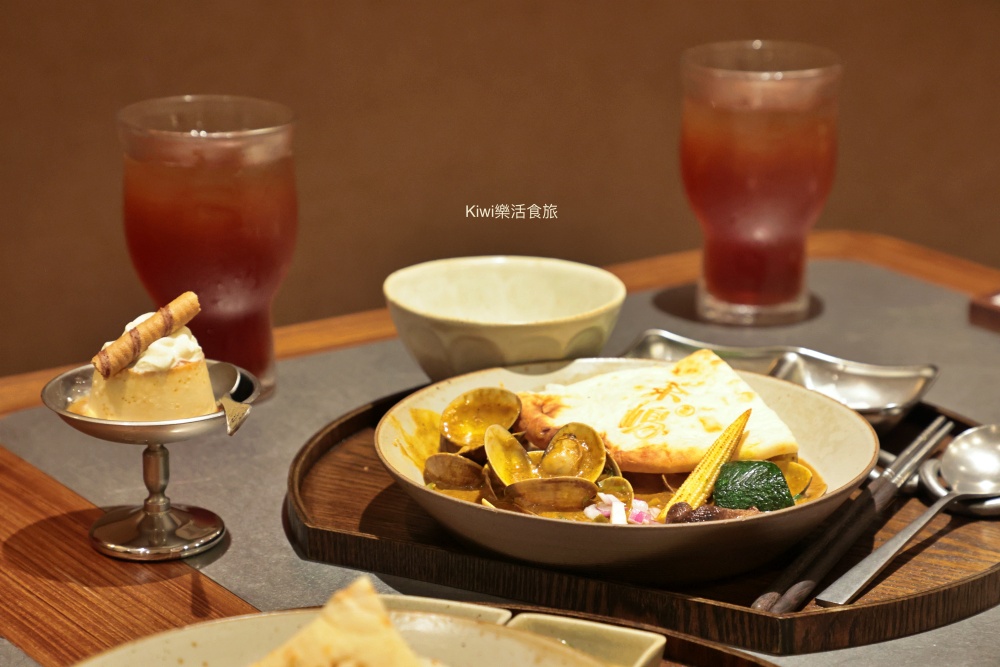台中西屯茶嶋咖哩Chadau Curry逢甲店｜台中最美的咖哩飯，異國料理真棒！