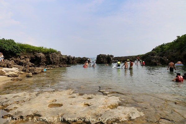 屏東墾丁小巴里島珊瑚礁岩灘恆春景點親子遊玩水0661