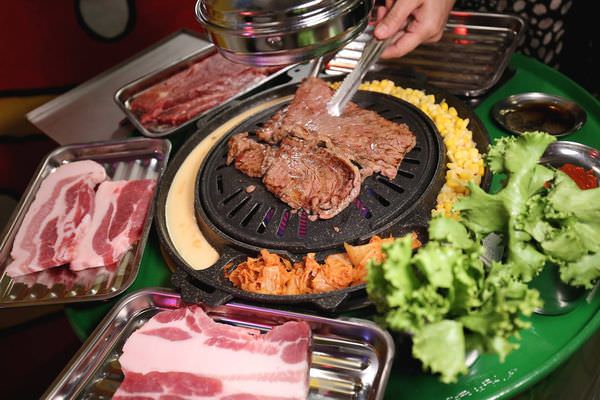 【員林燒烤美食】就是要站著烤!員林站啦夯肉韓式立桶燒肉，有專人桌邊服務，免出國也能享受到韓式料理 (20160616 PIXNET熱門)