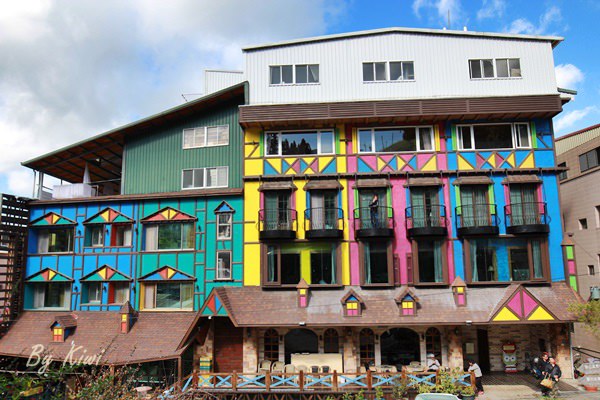 【台中梨山住宿】 繽紛色彩的歐式建築之飛燕城堡渡假村