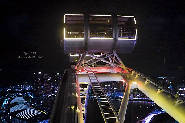 【新加坡】媽阿！我登上全球最高的摩天輪（Singapore Flyer）
